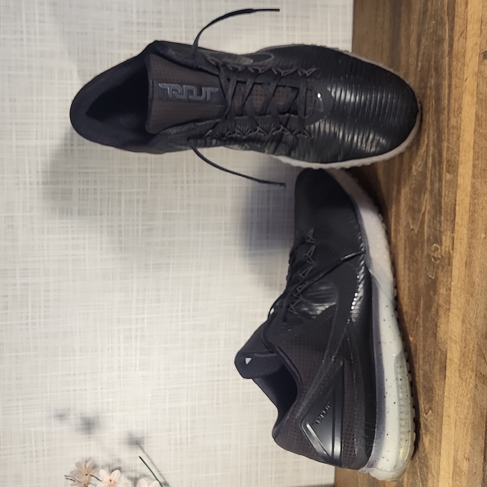 Nike Air Zoom Mike Trout 3, Black, Turf Baseball Shoes